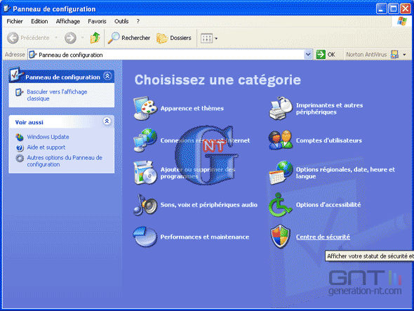 Article n° 66 - Configurez le Pare-Feu de Windows XP SP2 - 1