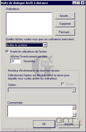 Article n° 72 - Arr&ecirc;ter ou red&eacute;marrer votre ordinateur &agrave; un instant pr&eacute;cis (2000/XP) - 2