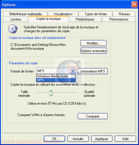 Article n° 74 - Activez le codage MP3 sous Windows Media Player 8/9/10 (2000/XP) - 3