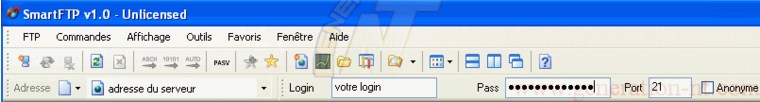 Article n° 75 - Utilisation de SmartFTP pour télécharger sur FTP - smartftp-2