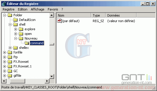 Article n° 77 - Ouvrir un dossier dans une nouvelle fen&ecirc;tre (NT/2000/XP) - 2