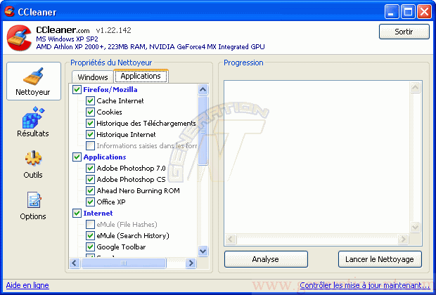 Article n° 89 - Optimiser le démarrage de Windows XP - CCleaner -8