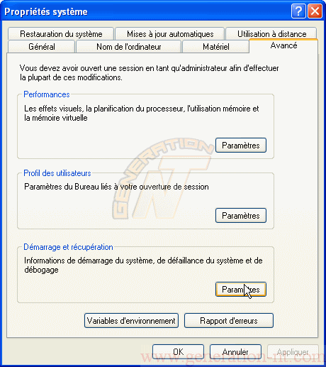 Article n° 89 - Optimiser le démarrage de Windows XP - Délai au boot -2