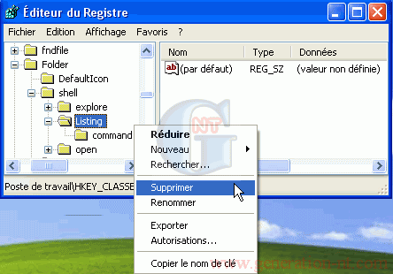 Article n° 95 - Listez le contenu d'un r&eacute;pertoire ou CD-ROM en un clic (2000/XP) - 5