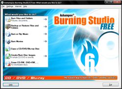 Ashampoo Burning Studio Free screen 1