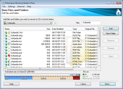 Ashampoo Burning Studio Free screen 2