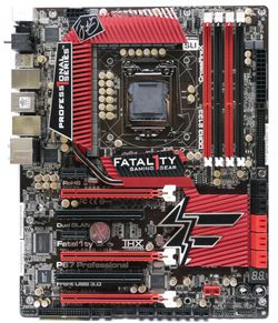 ASRock Fatal1ty P67 dessus