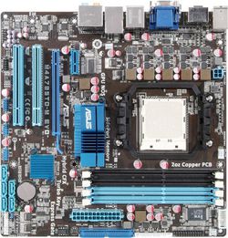 Asus M4A785TD-M EVO dessus