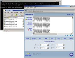AudioCommander screen