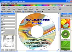 AudioLabel CD Label Maker screnn 2