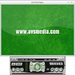Avs dvd player box