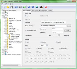 Backup Dwarf screen 1