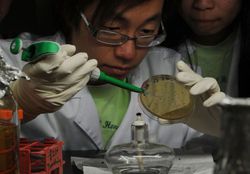 Biostockage &eacute;tudiants chinois