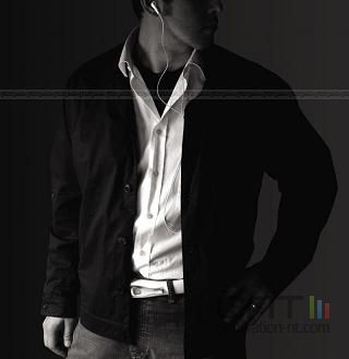 Black coat ipod