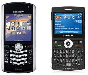 BlackBerry Pearl vs Samsung BlackJack