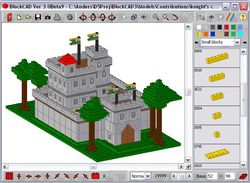 BlockCAD Portable screen1