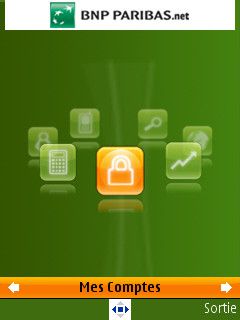 BNP Paribas Menu general