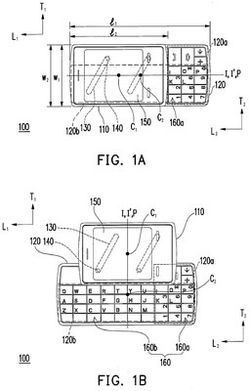 brevet clavier HTC