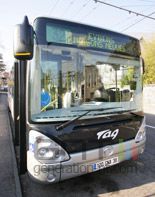 Bus du réseau Tag à Grenoble