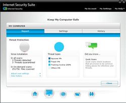 CA Anti-Virus Plus v7 screen 2