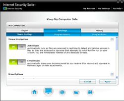 CA Anti-Virus Plus v7 screen