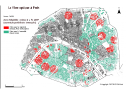 Carte deploiement fibre optique paris small