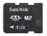 Carte Memory Stick Micro 4Go SanDisk Carte Memory Stick Micro 4Go SanDisk