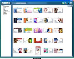 Cartes de visite screen 2