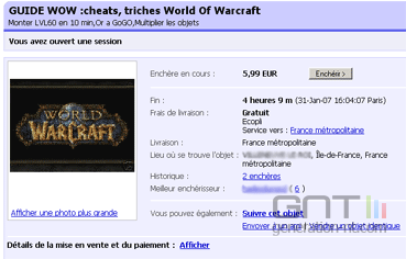 Cheats ebay