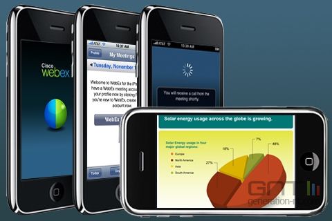 Cisco WebEx iPhone