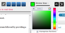 Collabshot screen 1