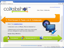 Collabshot screen 2