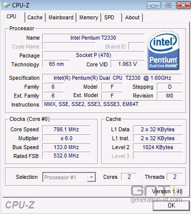 CPU-Z 1.45