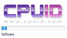 CPU-Z 1.52 d&eacute;marrage