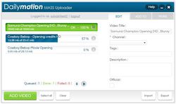 Dailymotion-Mass-Uploader