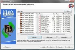 Digital MediaRescue Professional screen 2