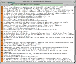 Dillo screen 2