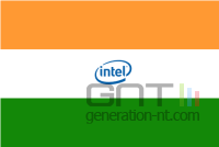 Drapeau inde coeur intel