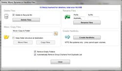 Duplicate Cleaner screen 2