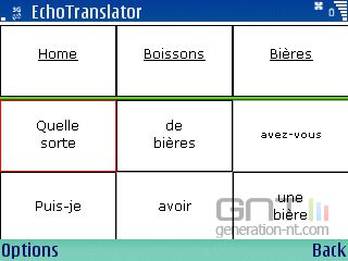 Echo translator
