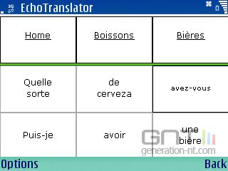 Echo translator