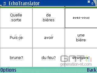 Echo translator