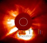 Eruption solaire