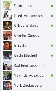 Facebook-chat