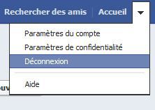 Facebook-deconnexion