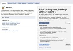 Facebook - emploi logiciels Windows Mac
