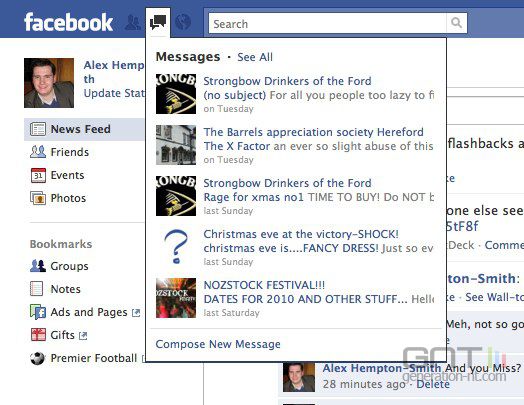 new facebook