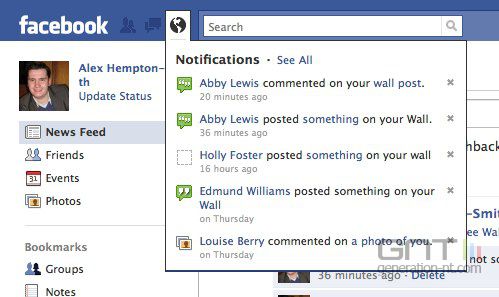 new facebook