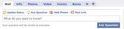 Facebook-question