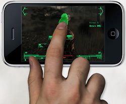Fallout 3 iPhone - mockup